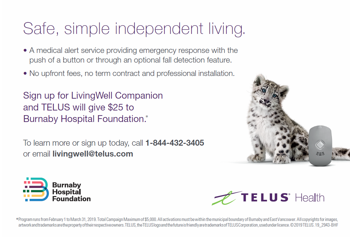 TELUS LivingWell Companion – Freedom to live life to its fullest
