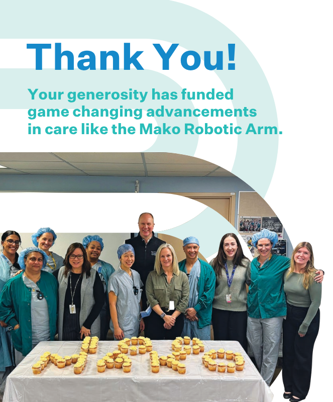 Thank You for Helping Burnaby Hospital Reach New Heights!